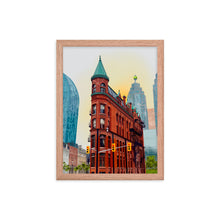 Load image into Gallery viewer, Toronto Gooderham Building Framed Art Print