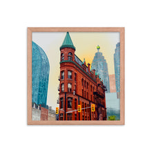 Load image into Gallery viewer, Toronto Gooderham Building Framed Art Print