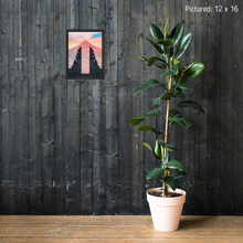 Load image into Gallery viewer, Bali Gates of Heaven Framed Art Print