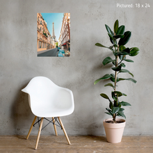 Load image into Gallery viewer, Paris Eiffel Tower Street Art Print