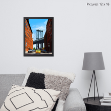 Load image into Gallery viewer, DUMBO Brooklyn Framed Art Print
