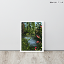 Load image into Gallery viewer, Victoria Butchart Gardens Framed Art Print