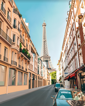 Load image into Gallery viewer, Paris Eiffel Tower Street Postcard