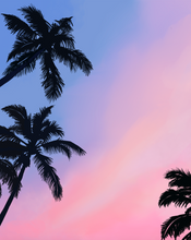 Load image into Gallery viewer, California Palm Trees Framed Art Print