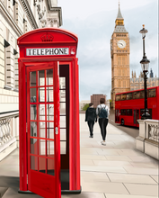 Load image into Gallery viewer, London Telephone Booth and Big Ben Tote Bag