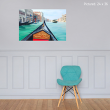Load image into Gallery viewer, Venice Gondola Art Print