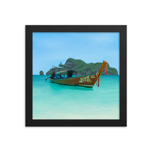 Load image into Gallery viewer, Thailand Phi Phi Islands Framed Art Print
