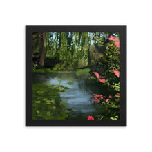 Load image into Gallery viewer, Victoria Butchart Gardens Framed Art Print