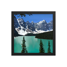Load image into Gallery viewer, Banff Moraine Lake Framed Art Print