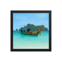 Load image into Gallery viewer, Thailand Phi Phi Islands Framed Art Print