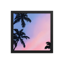 Load image into Gallery viewer, California Palm Trees Framed Art Print
