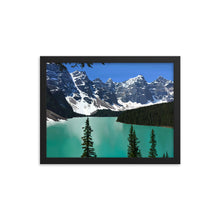 Load image into Gallery viewer, Banff Moraine Lake Framed Art Print