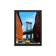 Load image into Gallery viewer, DUMBO Brooklyn Framed Art Print