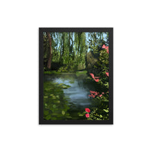 Load image into Gallery viewer, Victoria Butchart Gardens Framed Art Print