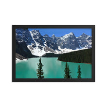 Load image into Gallery viewer, Banff Moraine Lake Framed Art Print