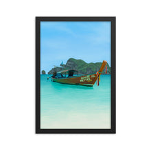 Load image into Gallery viewer, Thailand Phi Phi Islands Framed Art Print