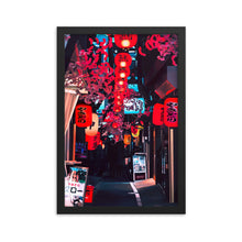 Load image into Gallery viewer, Tokyo Alleyway Framed Art Print