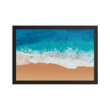 Load image into Gallery viewer, Ocean Waves Framed Art Print