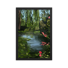 Load image into Gallery viewer, Victoria Butchart Gardens Framed Art Print