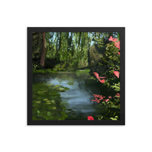 Load image into Gallery viewer, Victoria Butchart Gardens Framed Art Print