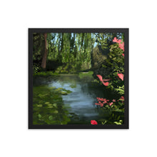Load image into Gallery viewer, Victoria Butchart Gardens Framed Art Print