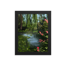 Load image into Gallery viewer, Victoria Butchart Gardens Framed Art Print