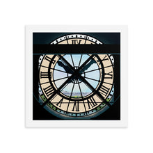 Load image into Gallery viewer, Paris Musée d'Orsay Clock Framed Art Print
