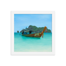 Load image into Gallery viewer, Thailand Phi Phi Islands Framed Art Print
