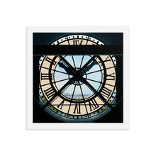 Load image into Gallery viewer, Paris Musée d'Orsay Clock Framed Art Print