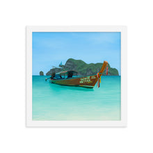 Load image into Gallery viewer, Thailand Phi Phi Islands Framed Art Print