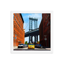 Load image into Gallery viewer, DUMBO Brooklyn Framed Art Print