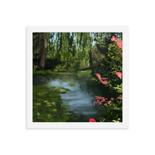 Load image into Gallery viewer, Victoria Butchart Gardens Framed Art Print