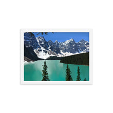 Load image into Gallery viewer, Banff Moraine Lake Framed Art Print