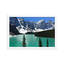 Load image into Gallery viewer, Banff Moraine Lake Framed Art Print