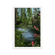 Load image into Gallery viewer, Victoria Butchart Gardens Framed Art Print