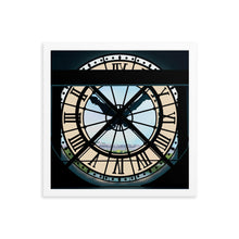 Load image into Gallery viewer, Paris Musée d'Orsay Clock Framed Art Print