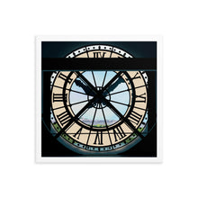Load image into Gallery viewer, Paris Musée d'Orsay Clock Framed Art Print