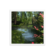 Load image into Gallery viewer, Victoria Butchart Gardens Framed Art Print