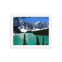 Load image into Gallery viewer, Banff Moraine Lake Framed Art Print