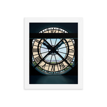 Load image into Gallery viewer, Paris Musée d'Orsay Clock Framed Art Print