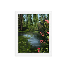 Load image into Gallery viewer, Victoria Butchart Gardens Framed Art Print
