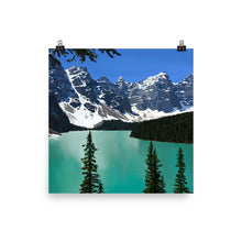 Load image into Gallery viewer, Banff Moraine Lake Art Print