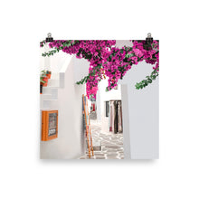 Load image into Gallery viewer, Santorini Streets Art Print