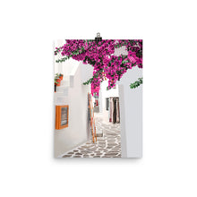 Load image into Gallery viewer, Santorini Streets Art Print