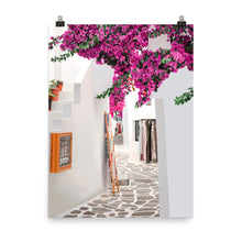 Load image into Gallery viewer, Santorini Streets Art Print