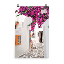 Load image into Gallery viewer, Santorini Streets Art Print