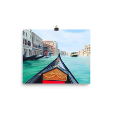 Load image into Gallery viewer, Venice Gondola Art Print
