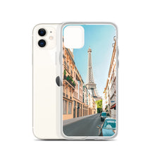 Load image into Gallery viewer, Paris Eiffel Tower Street iPhone Case
