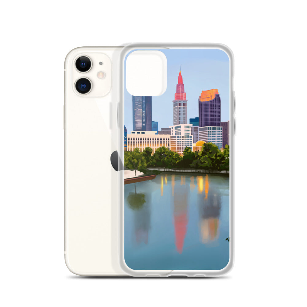 Cleveland Skyline iPhone Case