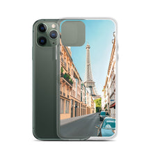 Load image into Gallery viewer, Paris Eiffel Tower Street iPhone Case

